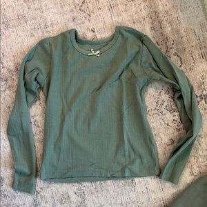 Daily Drills Pointelle Long Sleeve